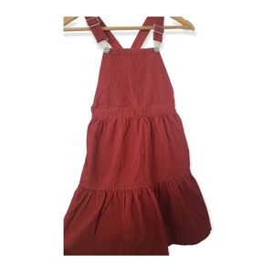 H&M 6-7y girls burnt orange dress/jumper